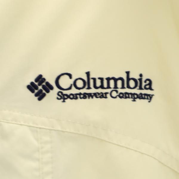 コロンビア アウトドア ナイロンジャケット M アイボリー Columbia レディース