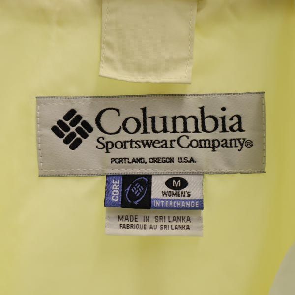 コロンビア アウトドア ナイロンジャケット M アイボリー Columbia レディース