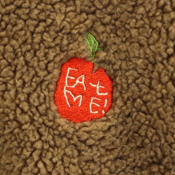 COUNTRY WEAR カントリーウェア ハーフジップ プルオーバー ボアジャケット ブラウン フリース レディース