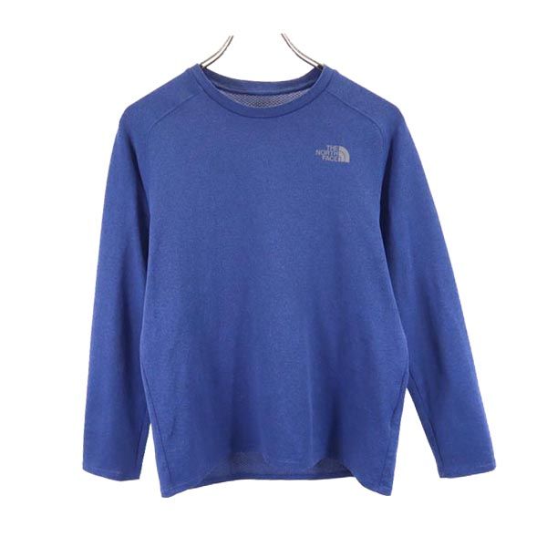 ノースフェイス アウトドア NT12096 長袖 Tシャツ S ブルー系 THE NORTH FACE ロンT ロゴ メンズ