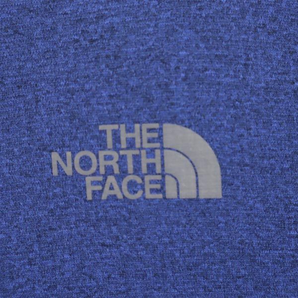 ノースフェイス アウトドア NT12096 長袖 Tシャツ S ブルー系 THE NORTH FACE ロンT ロゴ メンズ