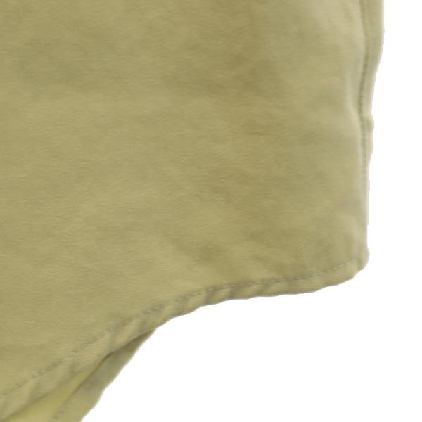 PIA SPORTS ピアスポーツ 日本製 刺繍 長袖 シャツ 4 イエロー系 メンズ