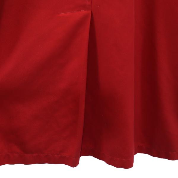 LONDON FOG ロンドンフォグ 80s ヴィンテージ ステンカラーコート 6 レッド レディース