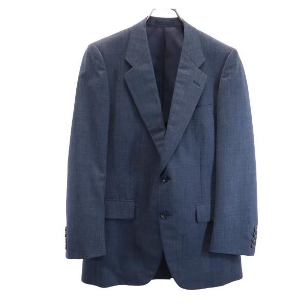Pierre Cardin ピエールカルダン ウール スーツ 上下 セットアップ 92A5 ブルー系 テーラードジャケット パンツ メンズ