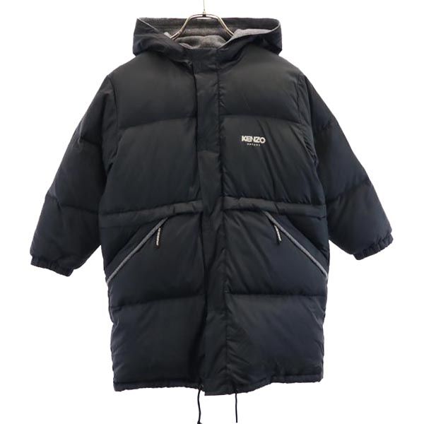 KENZO ケンゾー ダウンコート 130 ブラック系 ENFANT キッズ