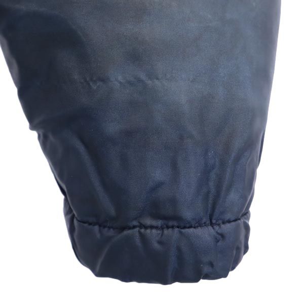 イタリア製 2way 中綿ジャケット 46 ネイビー×レッド ベスト メンズ