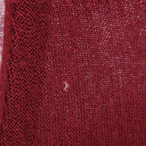 Jantzen ジャンセン 70s 80s USA製 ヴィンテージ 長袖 ニット カーディガン L レッド メンズ