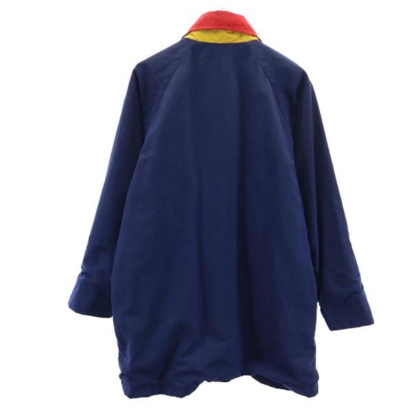 Eddie Bauer エディーバウアー 90s オールド 黒タグ ナイロンジャケット S ネイビー レディース