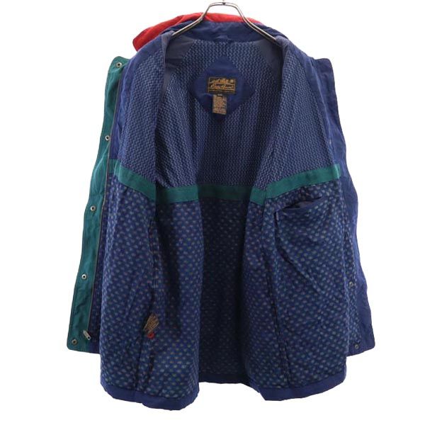 Eddie Bauer エディーバウアー 90s オールド 黒タグ ナイロンジャケット S ネイビー レディース