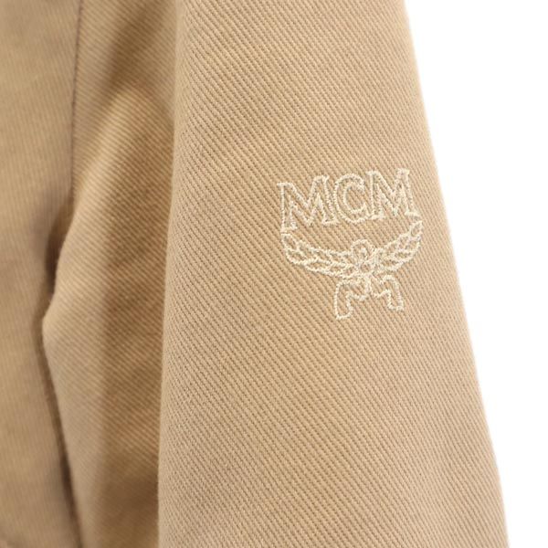 MCM エムシーエム コットン ジャケット M ベージュ Legere 裏ボア 裏フリース レディース