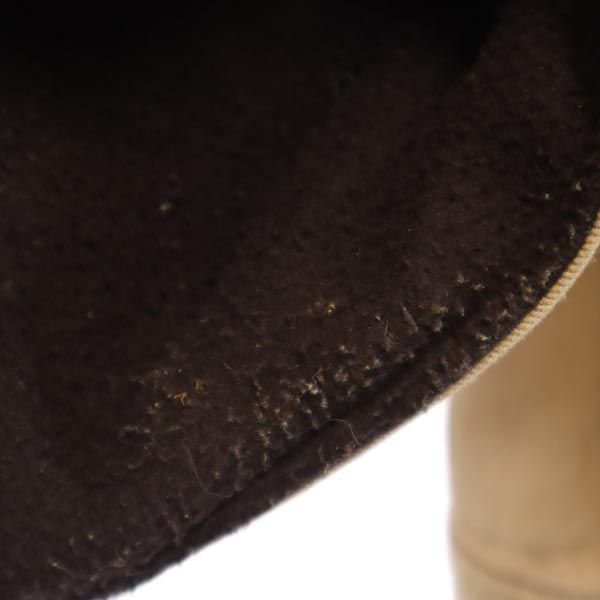 MCM エムシーエム コットン ジャケット M ベージュ Legere 裏ボア 裏フリース レディース