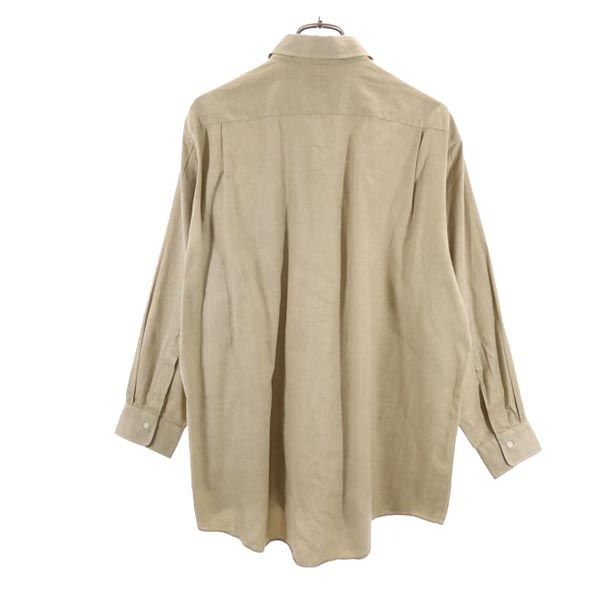 Burberrys バーバリーズ 90s 三陽商会 日本製 オールド 長袖 シャツ 42-80 ブラウン系 メンズ