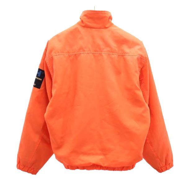 HELLY HANSEN ヘリーハンセン 80s ヴィンテージ 裏フリース ナイロンジャケット M オレンジ系 メンズ