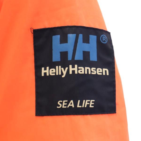 HELLY HANSEN ヘリーハンセン 80s ヴィンテージ 裏フリース ナイロンジャケット M オレンジ系 メンズ