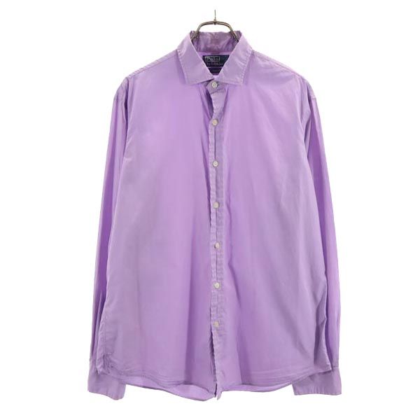 Polo by Ralph Lauren ポロバイラルフローレン 長袖 シャツ L パープル系 メンズ