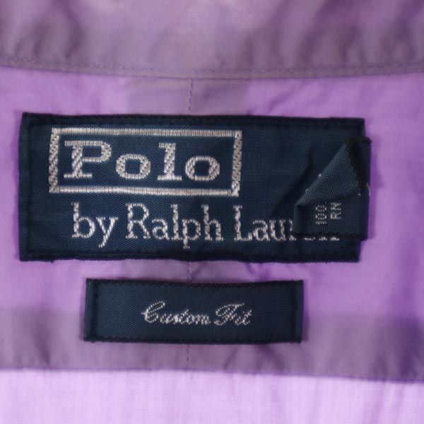 Polo by Ralph Lauren ポロバイラルフローレン 長袖 シャツ L パープル系 メンズ