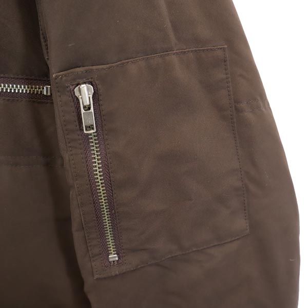 ラコステ ダウンジャケット Mar-48 ブラウン LACOSTE メンズ