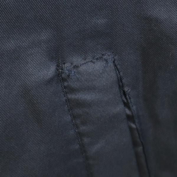 adidas アディダス 80s デサント製 ヴィンテージ バックトレフォイルロゴ 中綿コート 160 ブラック 裏ボア キッズ