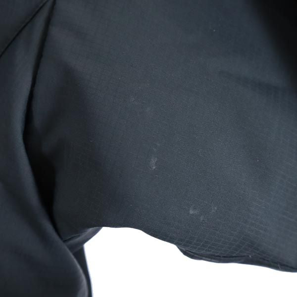 ヘリーハンセン ダウンジャケット XL ブラック系 HELLY HANSEN ロゴ 刺繍 メンズ