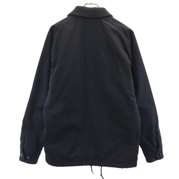 ニューエラ × ラファイエット コラボ コーチジャケット M 黒 NEW ERA × LAFAYETTE 裏キルティング メンズ