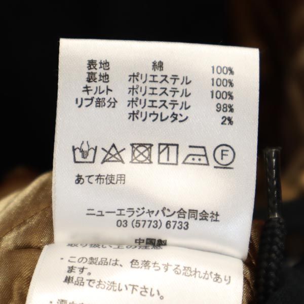 ニューエラ × ラファイエット コラボ コーチジャケット M 黒 NEW ERA × LAFAYETTE 裏キルティング メンズ