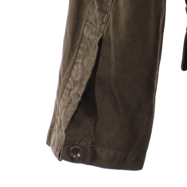 ポールスミスジーンズ リネンブレンド 長袖 ジャケット M ブラウン系 Paul Smith JEANS ロゴ メンズ