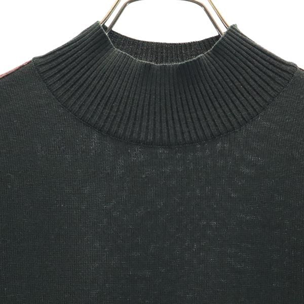 Aquascutum アクアスキュータム 日本製 ウール100% 長袖 ニット グレー系 セーター レディース