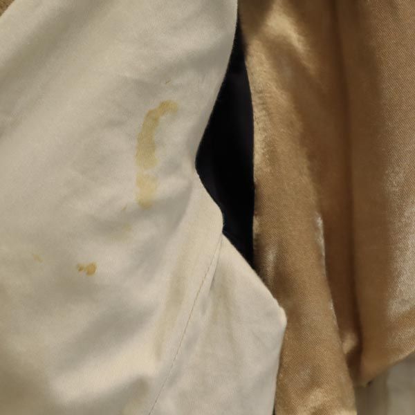 TOGA トーガ 日本製 ノーカラーコート M ブラウン系 2WAY襟 レディース