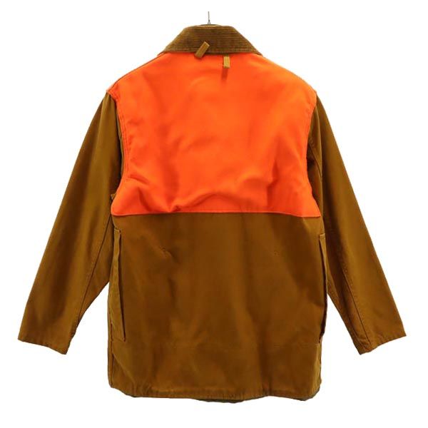 SAFTBAK 70s ハンディング ヴィンテージ ジャケット ブラウン×オレンジ ヴィンテージ メンズ