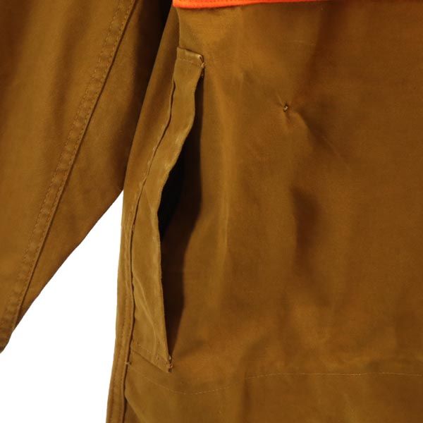 SAFTBAK 70s ハンディング ヴィンテージ ジャケット ブラウン×オレンジ ヴィンテージ メンズ