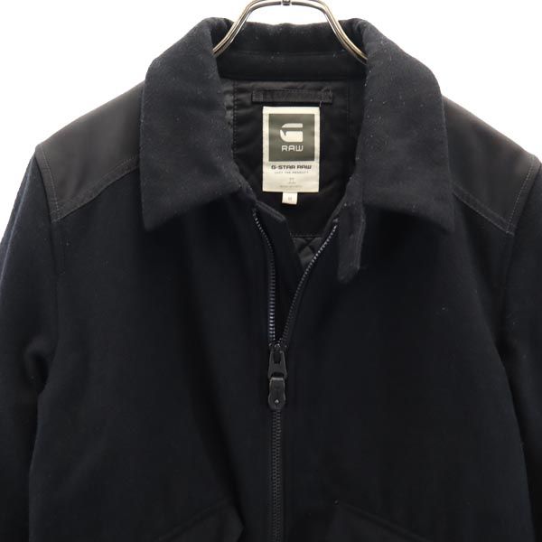 ジースターロゥ 中綿ジャケット M ブラック メンズ