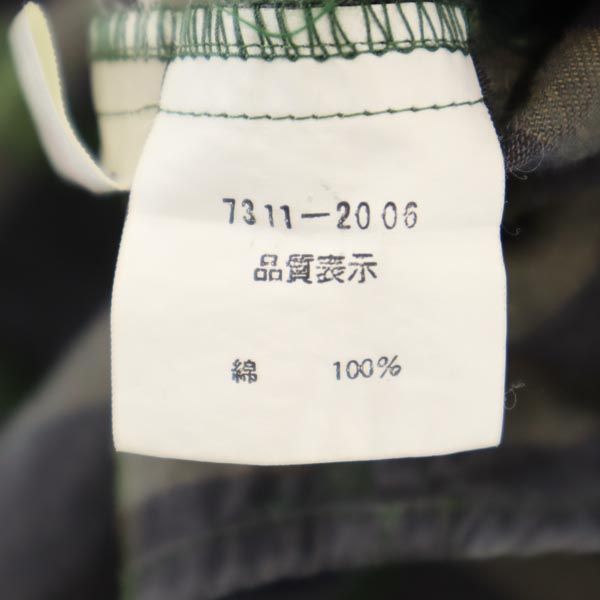 カステルバジャック スポーツ 長袖 チェックシャツ 1 グレー系 JC de CASTELBAJAC sport 刺繍 メンズ