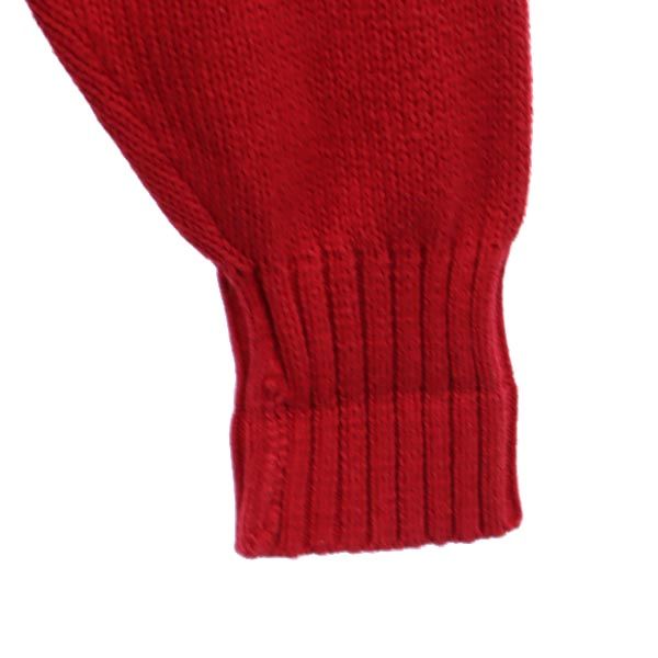 ポロバイラルフローレン 長袖 コットン ニット M レッド系 Polo by Ralph Lauren セーター ロゴ メンズ