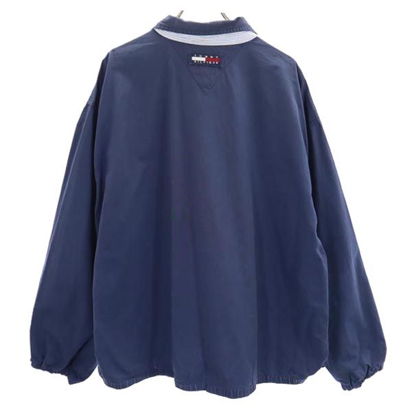 TOMMY HILFIGER トミーヒルフィガー 90s オールド ブルゾン スイングトップ XL ネイビー メンズ
