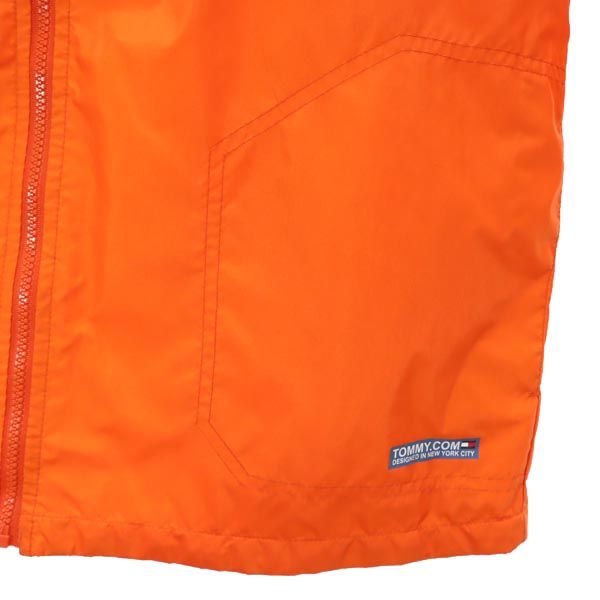 TOMMY HILFIGER トミーヒルフィガー 90s オールド ナイロンジャケット XL オレンジ メンズ