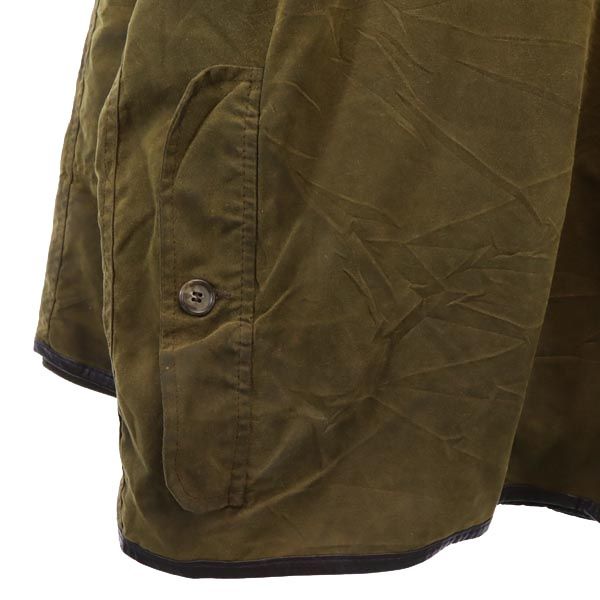 バブアー BEAUCHAMP ビューチャンプ オイルドジャケット C44 カーキブラウン Barbour ワックス メンズ