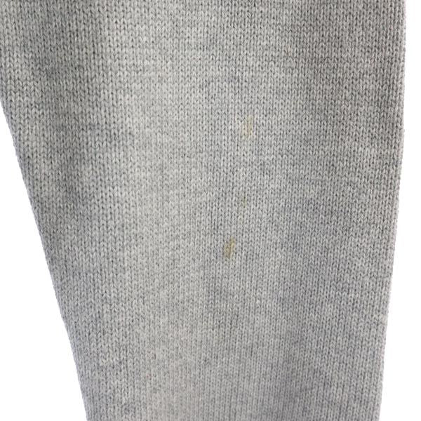 KINASHI CYCLE 木梨サイクル 長袖 コットン ニット L グレー系 セーター ロゴ メンズ