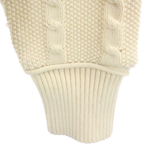 PUBLIC TOKYO パブリックトウキョウ 日本製 長袖 ニット F オフホワイト セーター レディース