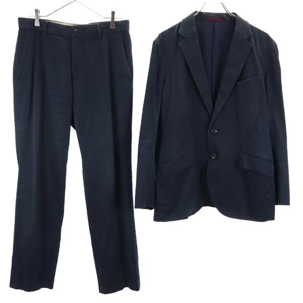 Paul Smith ポールスミス スーツ 上下 セットアップ 上:M2 / 下:L ネイビー メンズ