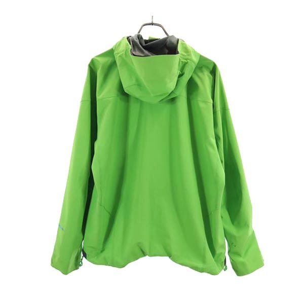 パタゴニア アウトドア ウインドブレーカー M グリーン系 patagonia ロゴ プルオーバー ジャケット メンズ