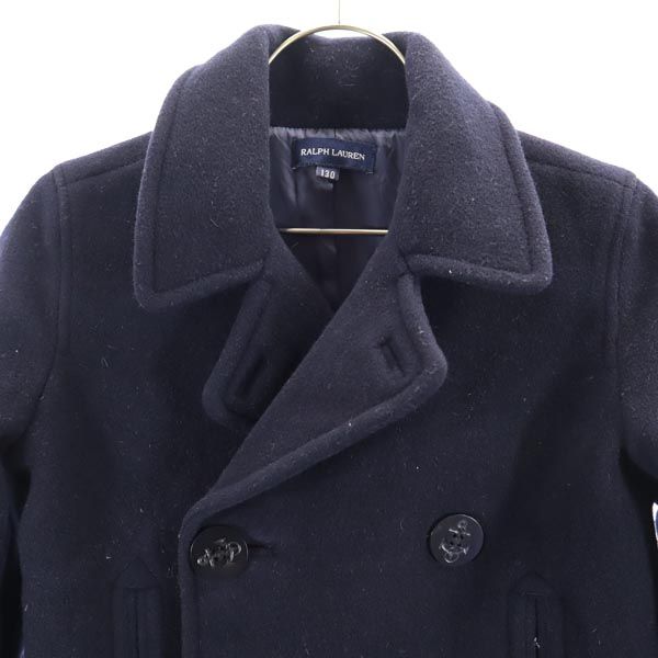 RALPH LAUREN ラルフローレン ピーコート 130 ネイビー系 キッズ