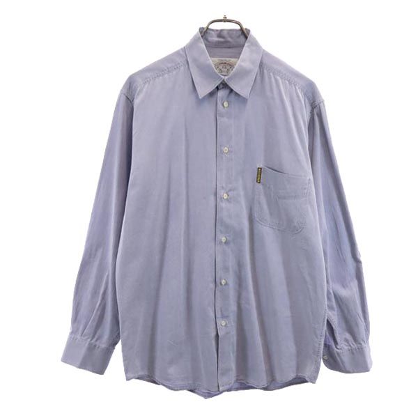 ARMANI JEANS アルマーニジーンズ イタリア製 長袖 シャツ S ブルー系 メンズ