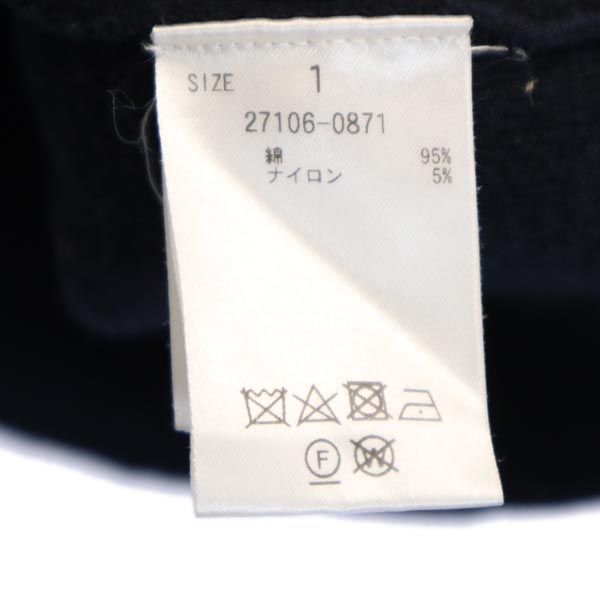 CLANE HOMME クラネオム 長袖 セーター 1 ネイビー系 ニット メンズ