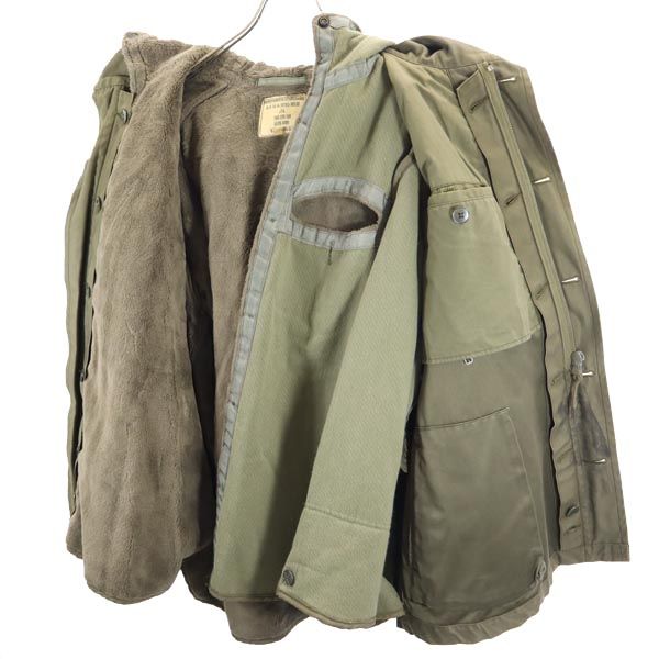 GERMAN MILITARY ドイツ軍 オールド フィールドジャケット ミリタリージャケット 3 カーキ系 レディース