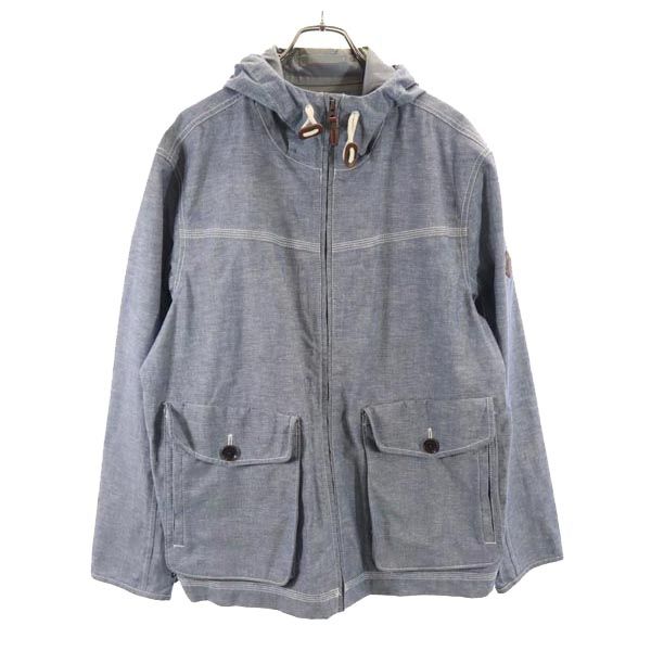 WATERPROOF ウォータープルーフ ジップジャケット XL ブルー系 メンズ