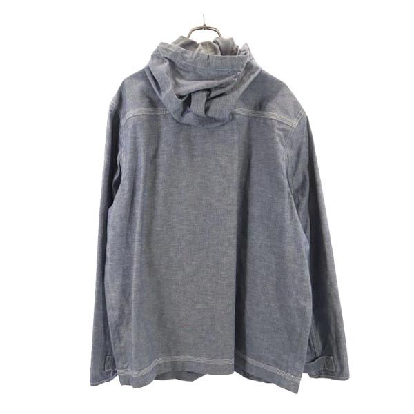 WATERPROOF ウォータープルーフ ジップジャケット XL ブルー系 メンズ