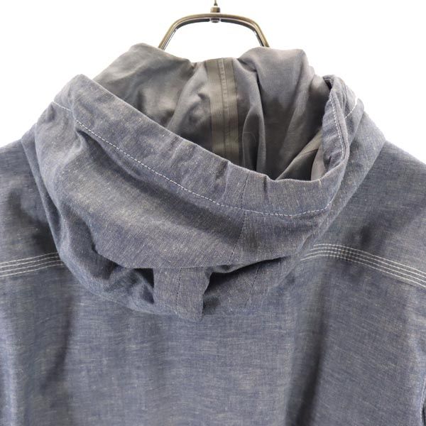 WATERPROOF ウォータープルーフ ジップジャケット XL ブルー系 メンズ