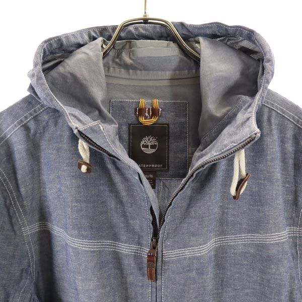 WATERPROOF ウォータープルーフ ジップジャケット XL ブルー系 メンズ