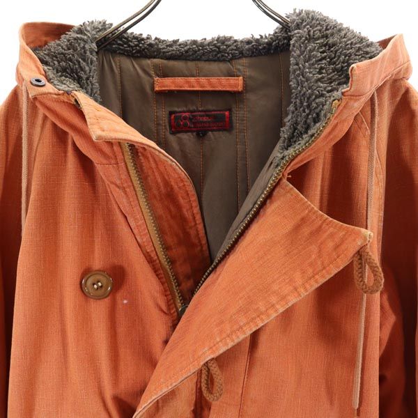 ジョンブル デニムジャケット L オレンジ系 Johnbull フード メンズ