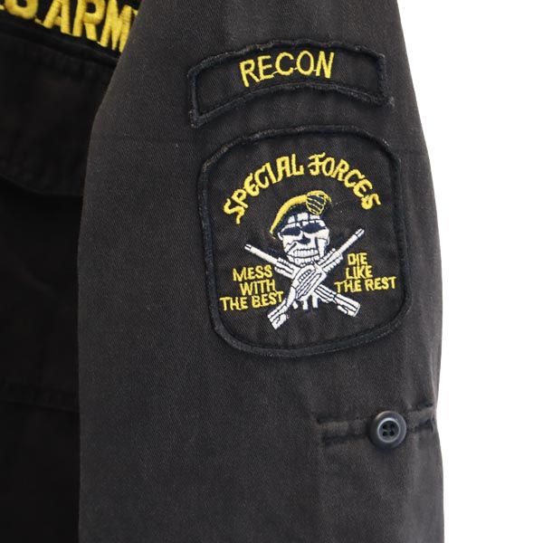 U.S.ARMY ユーエスアーミ ミリタリージャケット M ブラック系 メンズ